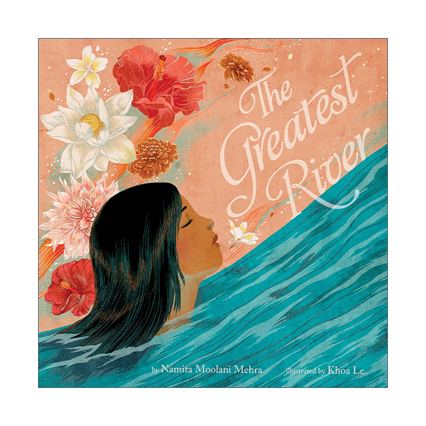 英文原版 The Greatest River 恒河之韵 阿南达的疗愈之旅 精装绘本 英文版 进口英语原版书籍