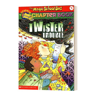 Trouble 书籍 进口英语原版 School The Twister Bus 龙卷风 神奇校车科学章节阅读5 英文版 英文原版 烦恼 Science Magic