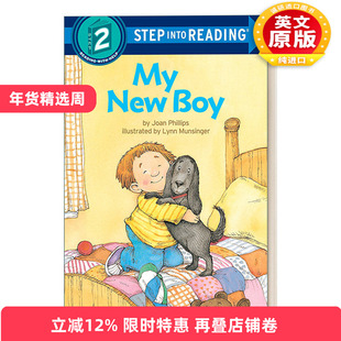 英文原版 Step into Reading 2 - My New Boy 兰登分级阅读2 我的新伙伴 英文版 进口英语原版书籍