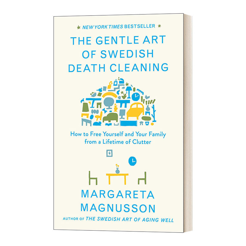 英文原版 The Gentle Art of Swedish Death Cleaning 死前断舍离 让亲人少点负担 让自己多点愉悦 精装 英文版 进口英语原版书籍