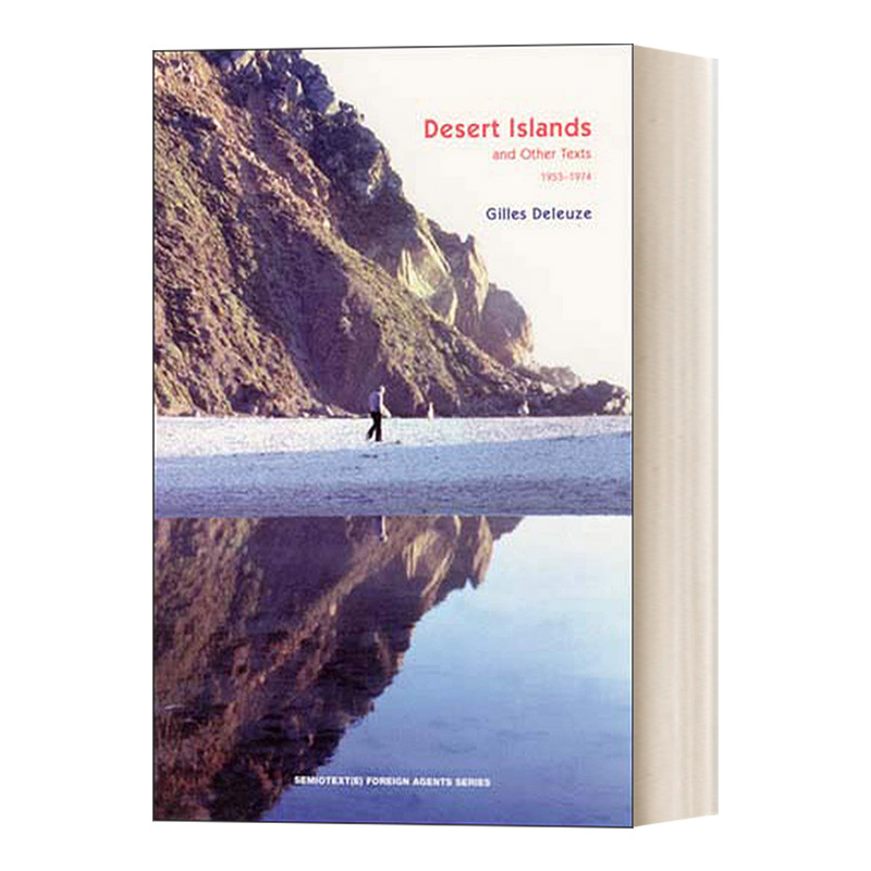 英文原版 Desert Islands and Other Texts 1953-1974 荒岛及1953-1974年间其他文本 哲学 Gilles Deleuze英文版 进口英语原版书籍