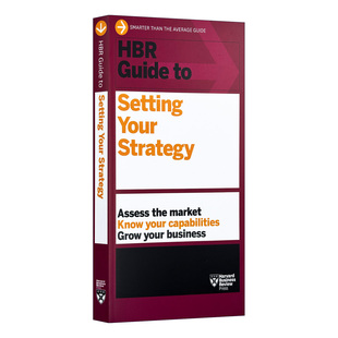 英文版 书籍 Strategy 制定战略指南 Your Guide Setting 进口英语原版 英文原版 哈佛商业评论指南系列 HBR