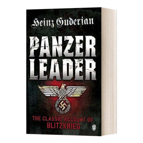 英文原版 Panzer Leader 闪击英雄 古德里安将军战争回忆录 英文版 进口英语原版书籍