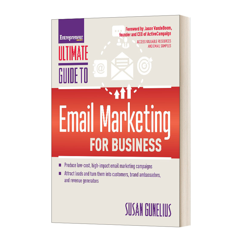 英文原版 Ultimate Guide to Email Marketing for Business 企业电子邮件营销终极指南 英文版 进口英语原版书籍