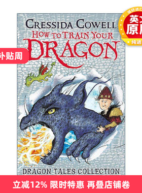 英文原版 How To Train Your Dragon Dragon Tales Collection 驯龙高手 龙的故事合集 英文版 进口英语原版书籍