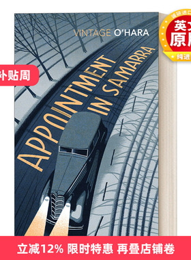 英文原版 Appointment in Samarra 相约萨马拉 约翰·奥哈拉 英文版 进口英语原版书籍