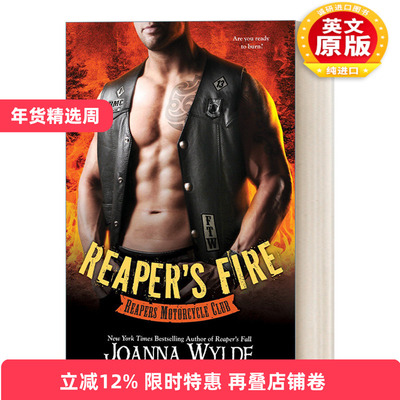 英文原版小说 Reaper's Fire 收割者之火 Joanna Wylde 英文版 进口英语原版书籍