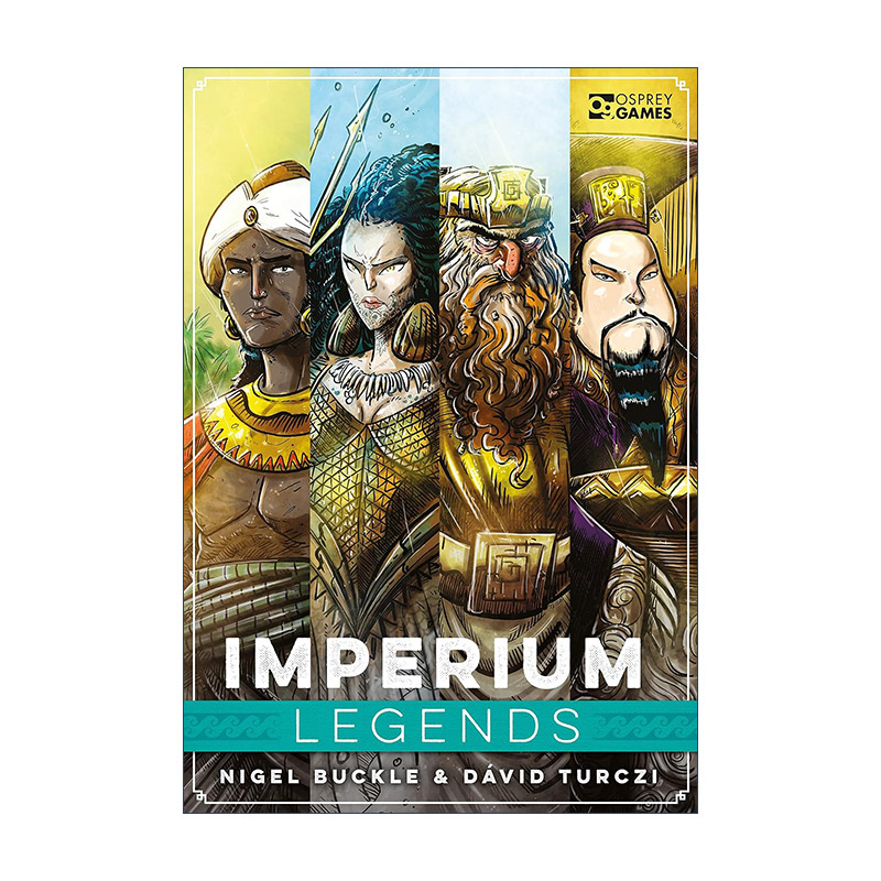 英文原版 Imperium Legends 帝国传奇 桌游 精装 英文版 进口英语原版书籍