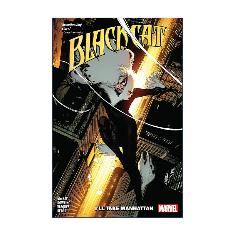 英文原版 Black Cat Vol.5 I'll Take Manhattan 黑猫 卷五 漫威漫画 神奇蜘蛛侠 Jed MacKay 英文版 进口英语原版书籍