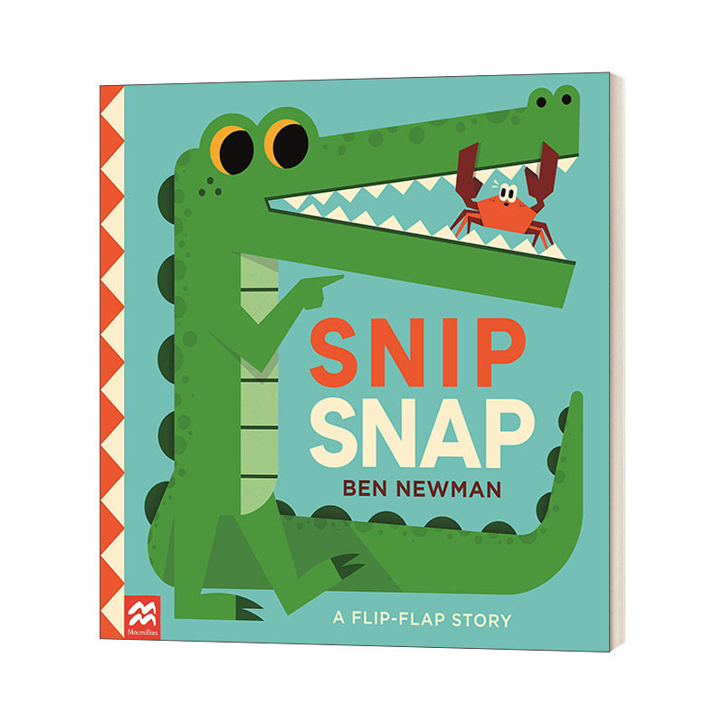 英文原版 snip snap 鹬蚌相争 渔翁得利 英文版 进口英语原版书籍儿童