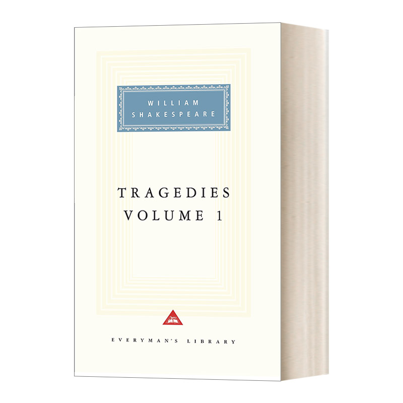 英文原版 Tragedies Volume 1威廉·莎士比亚悲剧卷一人人图书馆收藏版精装英文版进口英语原版书籍