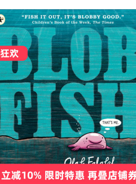 英文原版 Blobfish 水滴鱼 儿童动物绘本 英文版 进口英语原版书籍