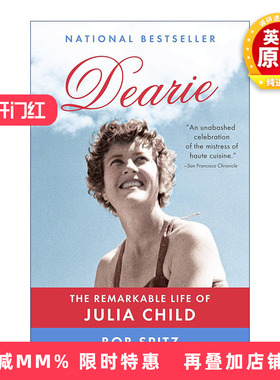 英文原版 Dearie 茱莉亚的好时光 法国料理大厨Julia Child传记 Bob Spitz 英文版 进口英语原版书籍