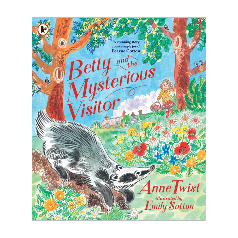 英文原版 Betty and the Mysterious Visitor 贝蒂与神秘访客 儿童动物故事绘本 英国插画师Emily Sutton 英文版进口英语原版书籍 - 实物图