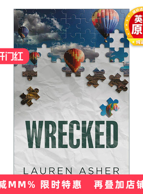 英文原版 Wrecked 污浊空气系列3 毁灭 F1赛车浪漫故事 英文版 进口英语原版书籍