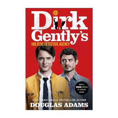 英文原版 Dirk Gently's Holistic Detective Agency 全能侦探社1 德克的全方位侦探事务所 影视封面 英文版 进口英语原版书籍