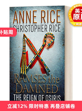 英文原版小说 Ramses the Damned The Reign of Osiris 诅咒拉美西斯 奥西里斯的统治 英文版 进口英语原版书籍