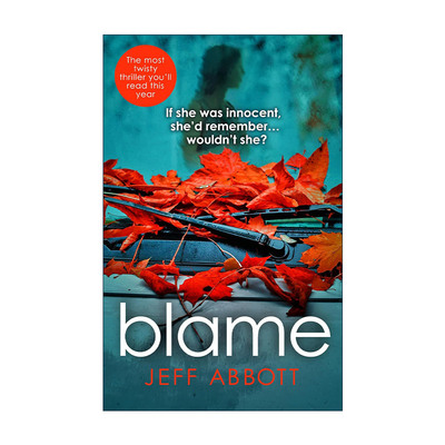 英文原版 Blame 消失的时间 惊悚悬疑心理小说 杰夫·阿伯特 英文版 进口英语原版书籍