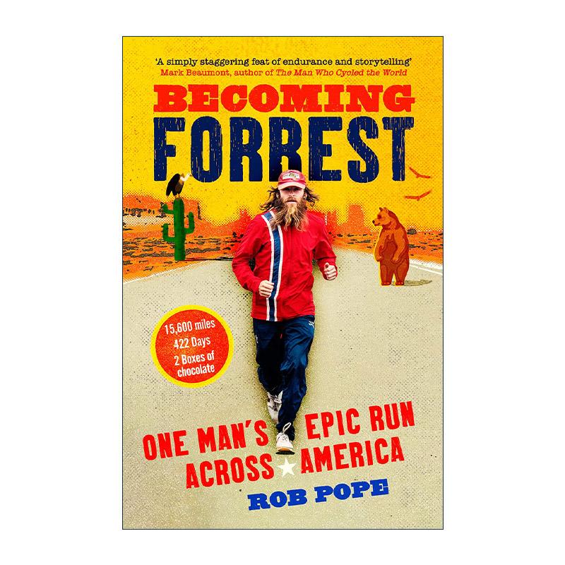 英文原版 Becoming Forrest 跨越美利坚 一个人的奔跑与自我觉醒之路 英文版 进口英语原版书籍