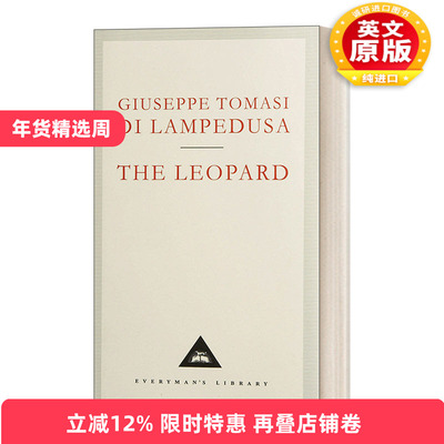 英文原版小说 The Leopard 豹 朱塞佩·兰佩杜萨 Everyman精装版 英文版 进口英语原版书籍