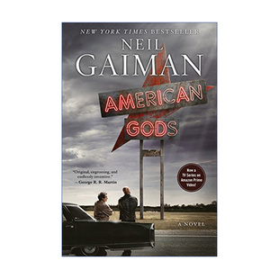 英文原版 American Gods 美国众神 大开本大字版 尼尔盖曼科幻小说 英文版 进口英语原版书籍