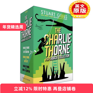 英文原版 The Charlie Thorne Paperback Collection Boxed Set 查理索恩与失落之城 1-3册盒装 英文版 进口英语原版书籍