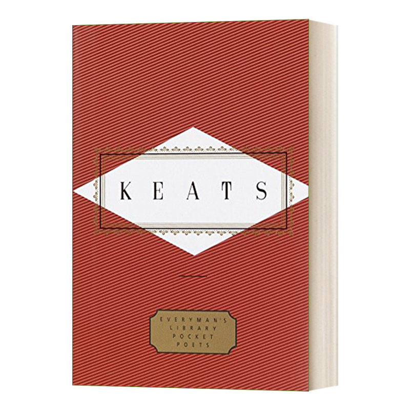 约翰·济慈 诗歌 人人图书馆口袋诗人系列 精装 英文版 进口英语原版