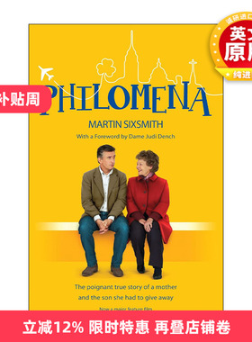 英文原版 Philomena 菲洛梅娜 迟来的守护者 影视小说 马汀.西斯史密斯 Martin Sixsmith 英文版 进口英语原版书籍