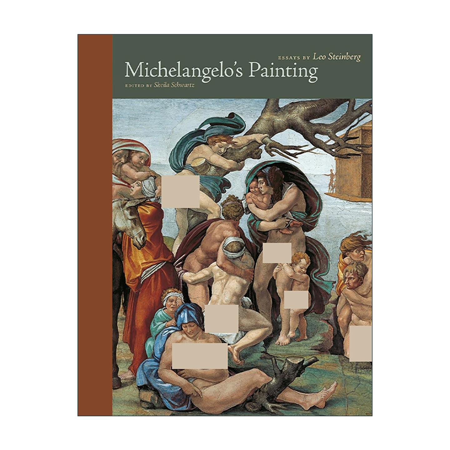 英文原版 Michelangelo's Painting 米开朗基罗的绘画 精选文集 另类准则作者列奥·施坦伯格 精装 英文版 进口英语原版书籍
