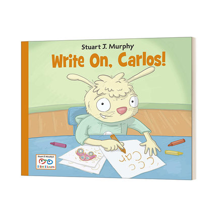 英文原版 Write On  Carlos! I See I Learn 写呀 卡洛斯! 儿童认知启蒙绘本 英文版 进口英语原版书籍