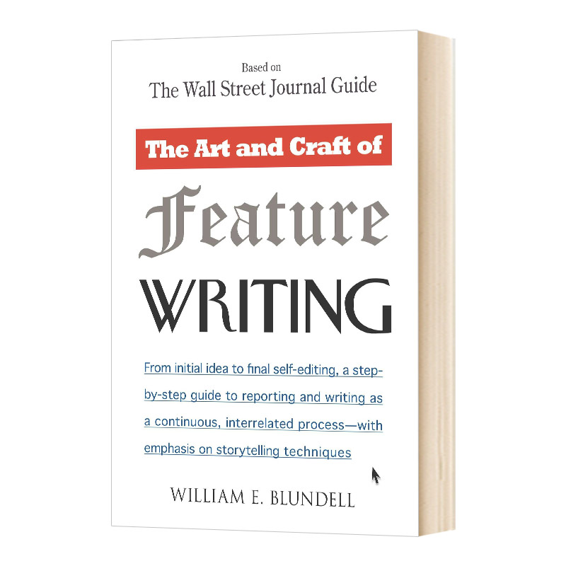 华尔街日报是如何讲故事的英文原版 The Art and Craft of Feature Writing英文版进口原版英语书籍-封面