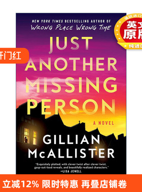 英文原版 Just Another Missing Person 又一个失踪的人 惊悚小说 英文版 进口英语原版书籍