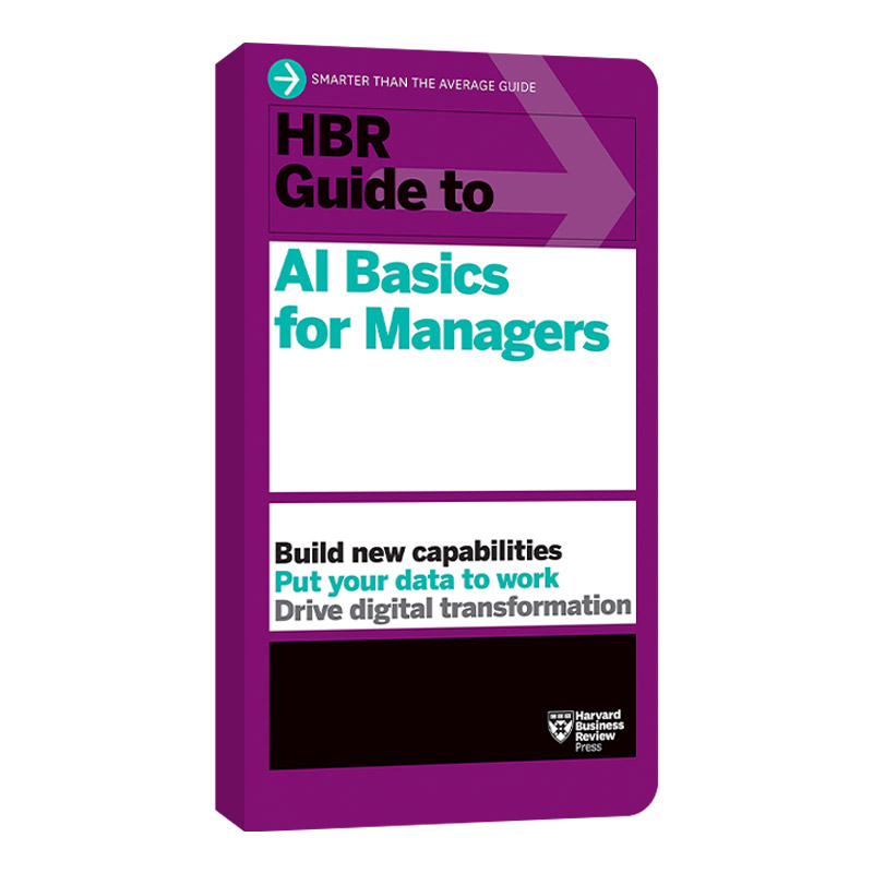 英文原版 HBR Guide to AI Basics for Managers 哈佛商业评论 经理人工智能基础指南 英文版 进口英语原版书籍