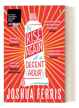 英文原版 To Rise Again at a Decent Hour 曼哈顿的孤独诊所 约书亚·弗里斯 布克奖短名单 英文版 进口英语原版书籍