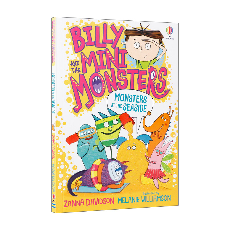 英文原版 Billy and the Mini Monsters Monsters at the Seaside 比利和迷你怪兽#8 英文版 进口英语原版书籍
