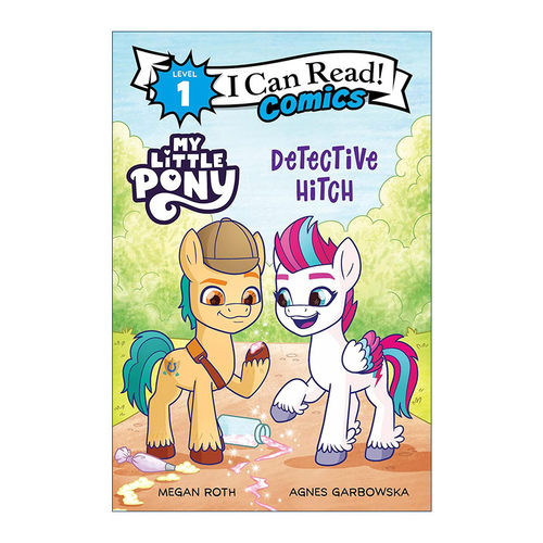 英文原版 My Little Pony Detective Hitch 小马宝莉 希契侦探 I Can Read Comics Level 1 分级阅读 英文版 进口英语原版书籍