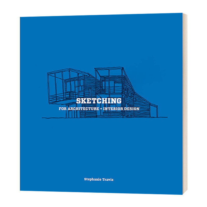 英文原版 Sketching for Architecture + Interior Design 建筑及室内设计草图 英文版 进口英语原版书籍