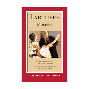 Critical 书籍 伪君子 进口英语原版 英文版 Edition Norton 诺顿文学解读系列 Moliere莫里哀 Tartuffe 英文原版