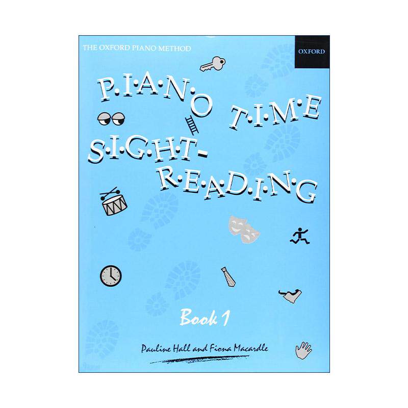 英文原版 Piano Time Sightreading Book 1 牛津钢琴时光 乐符识别视奏技巧1 ABRSM英皇考级钢琴启蒙教材 英文版 进口英语原版书籍