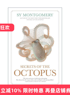 英文原版 Secrets of the Octopus 章鱼的秘密 海洋生物 科普百科 美国国家地理 精装 Sy Montgomery 英文版 进口英语原版书籍