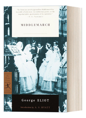 英文原版 Middlemarch 米德尔马契 George Eliot乔治·艾略特 兰登书屋现代图书馆经典系列 英文版 进口英语原版书籍