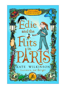 英文原版 Edie and the Flits in Paris 伊迪与巴黎的小飞虫  Edie and the Flits 2 英文版 进口英语原版书籍