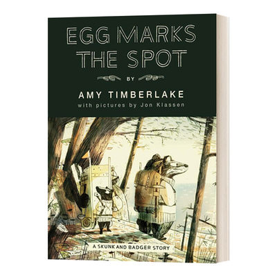 英文原版 Egg Marks the Spot Skunk and Badger 2 臭鼬和獾2 儿童绘本 精装 英文版 进口英语原版书籍