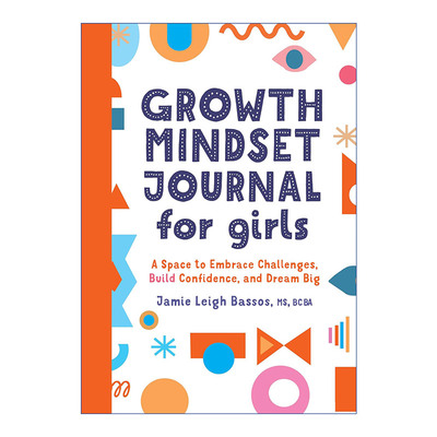 英文原版 Growth Mindset Journal for Girls 女孩成长型思维日志 英文版 进口英语原版书籍