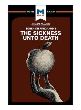 英文原版 The Sickness Unto Death 致死的疾病 心理学解说 MACAT解读系列 英文版 进口英语原版书籍