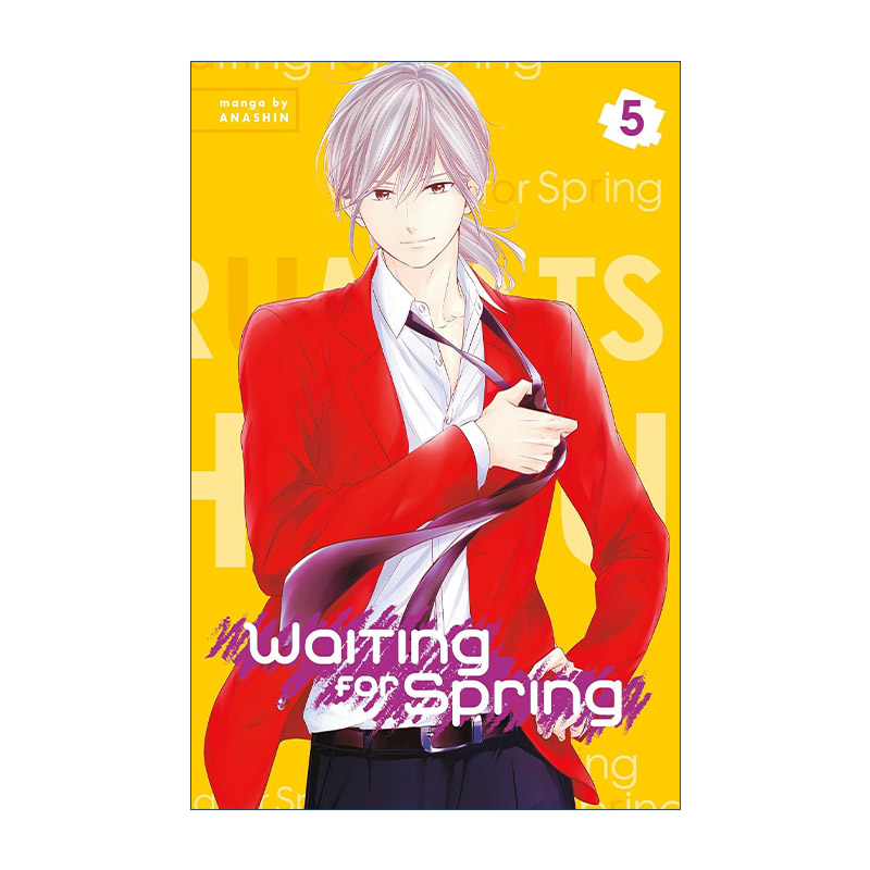 英文原版 Waiting For Spring 5 守望春天的我们5 同名土屋太凤主演日剧校园漫画 ANASHIN 讲谈社 英文版 进口英语原版书籍