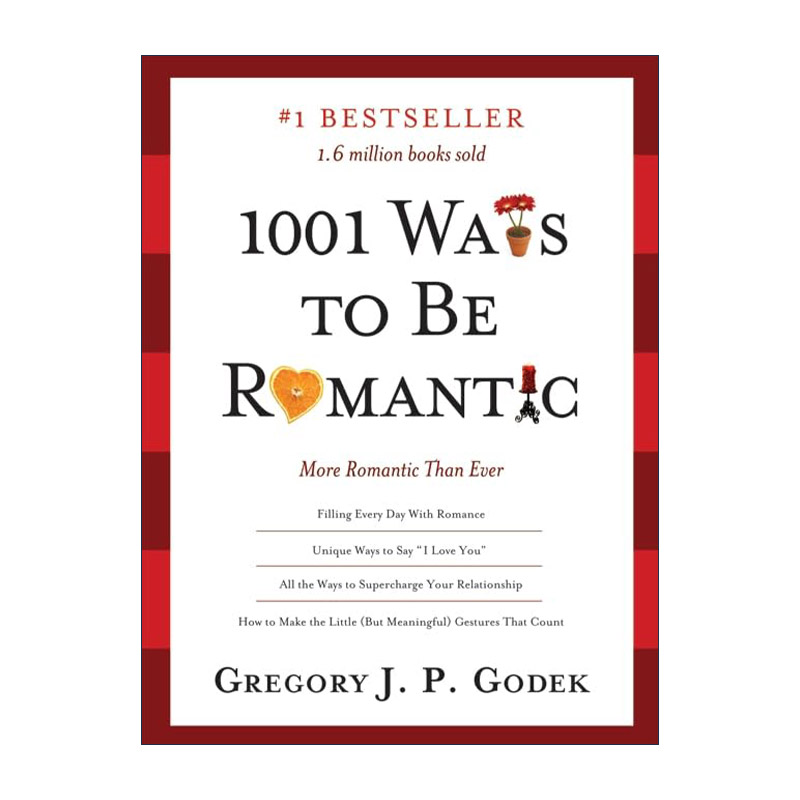 英文原版 1001 Ways to Be Romantic 浪漫的1001种方式 在你的婚姻或爱情生活中增加更多的亲密 英文版 进口英语原版书籍