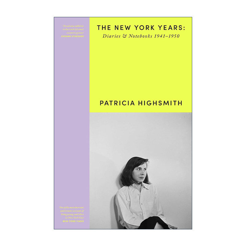 英文原版 Patricia Highsmith Her Diaries and Notebooks 帕特里夏·海史密斯日记与笔记 1941-1995 Patricia Highsmith 英文版