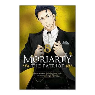 英文版 书籍 Patriot. 忧国 莫里亚蒂 the Vol. 进口英语原版 英文原版 漫画卷八 Moriarty