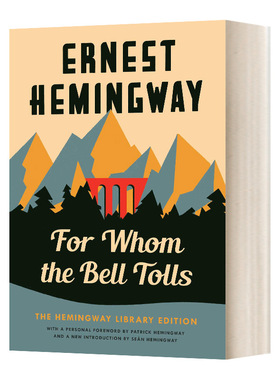 英文原版 精装小说 For Whom The Bell Tolls 丧钟为谁而鸣 英文版 进口英语原版书籍